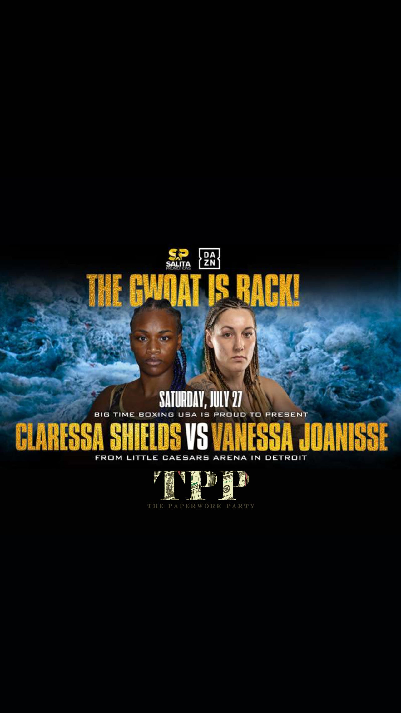 Claressa Shields Vs Vanessa Joanisse July 27, 2024